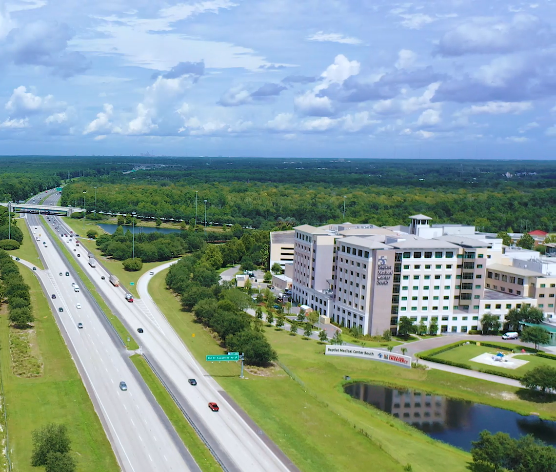 Baptist Hospital South Aerial