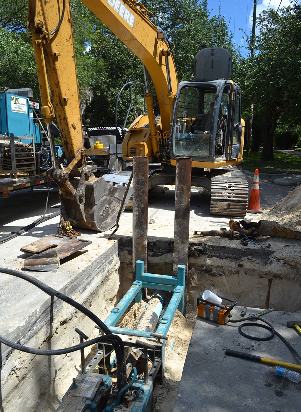 Riverside Avenue Pipe Bursting