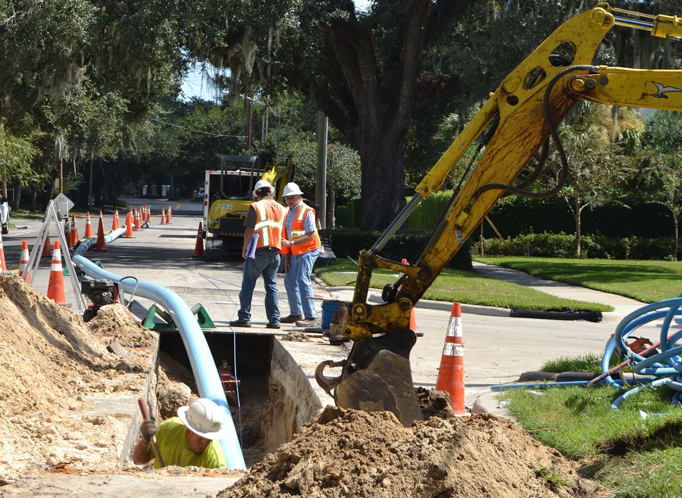 Riverside Avenue Pipe Bursting