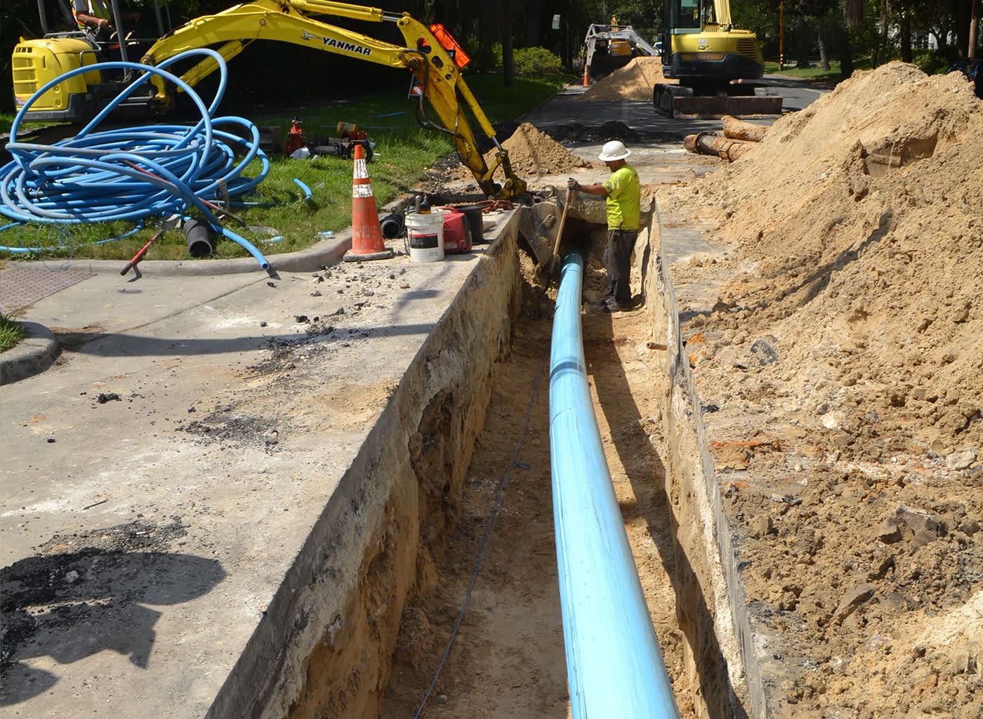 Riverside Avenue Pipe Bursting