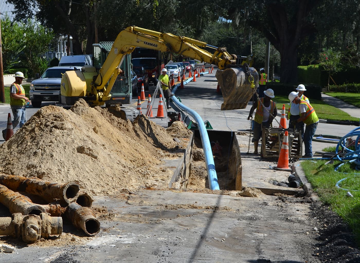 Riverside Avenue Pipe Bursting