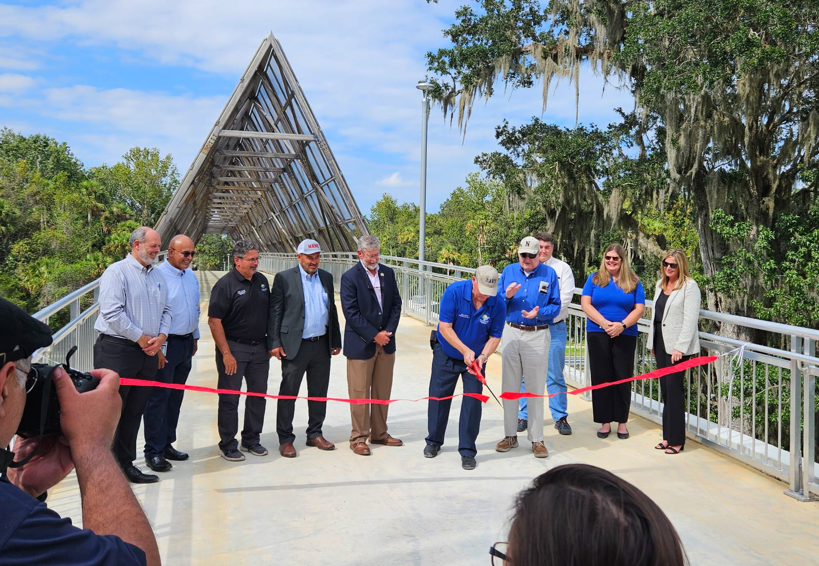 Graham Swamp Trail Ribbon Cutting