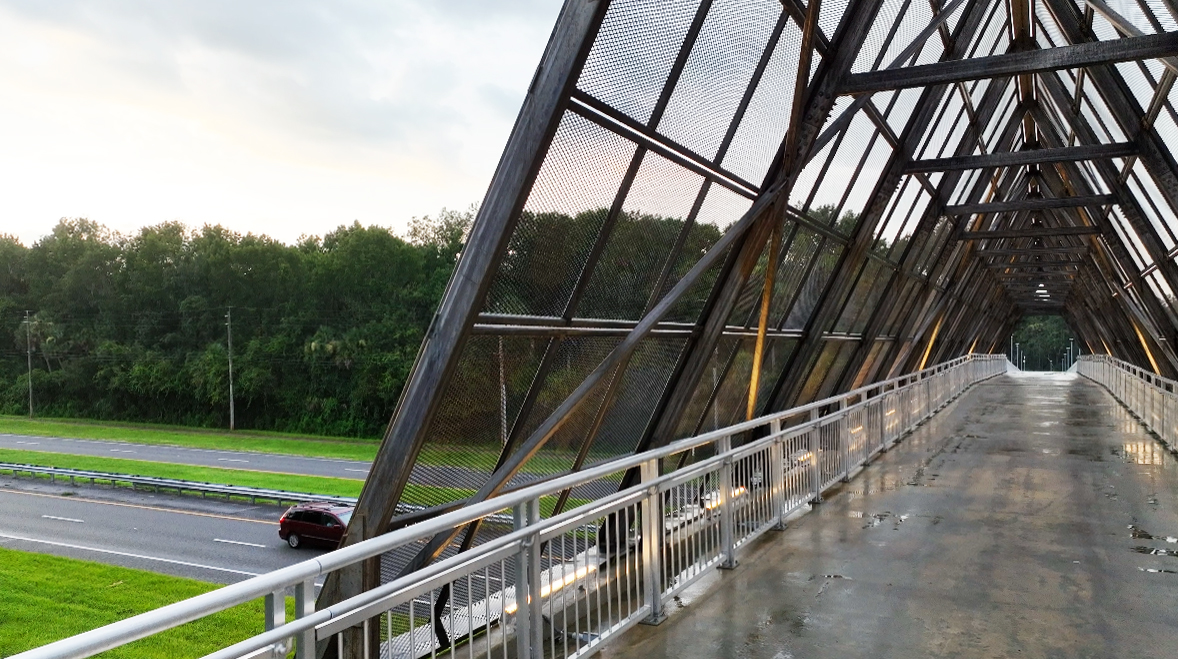 Graham Swamp Pedestrian Bridge_Completed