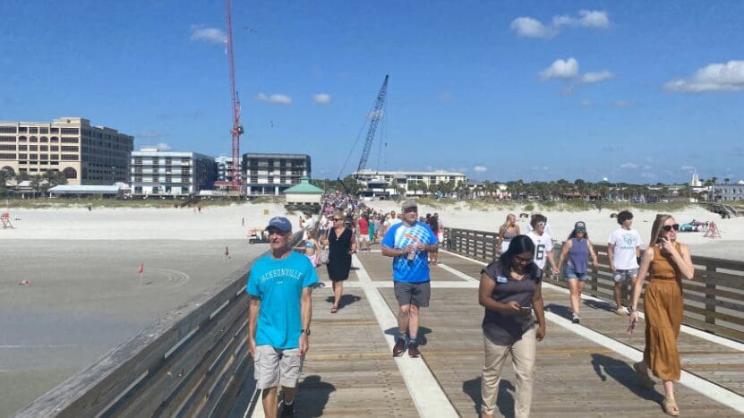 Jax Beach Pier reopens to public after three years of repairs
