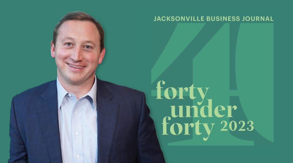 ETM President, Tyler Mathews, Recognized as Jacksonville Business Journal’s 40 Under 40 Honoree