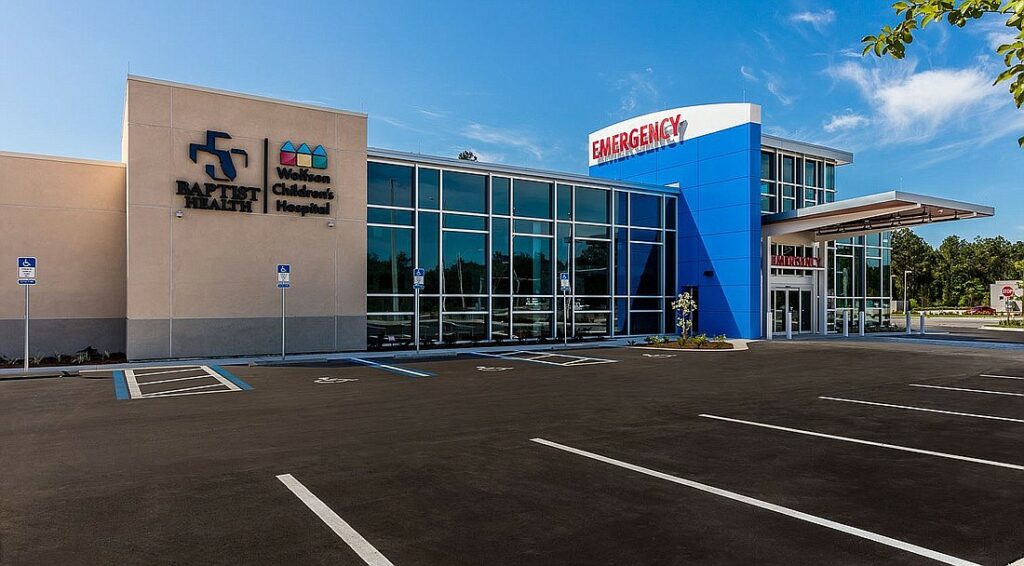 Jacksonville-based Baptist Health is expanding its Town Center area emergency facility.
