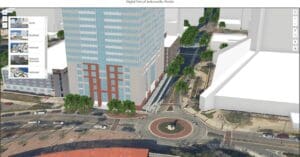 City of Jacksonville 3D Rendering