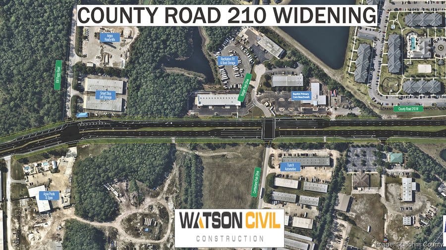 St. Johns County celebrates start of $15M widening of CR 210