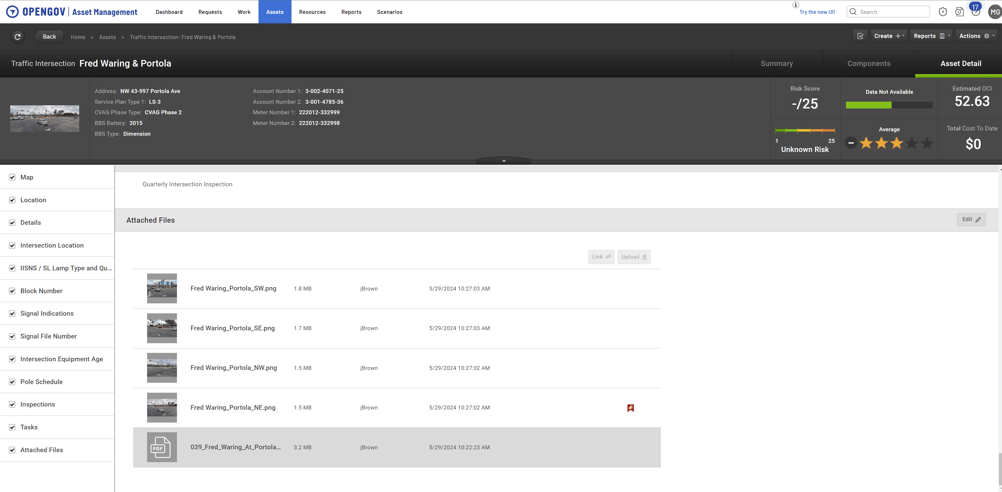Traffic Assets City of Palm Desert