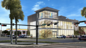 A rendering of a proposed Daily's on West Bay Street in Lavilla